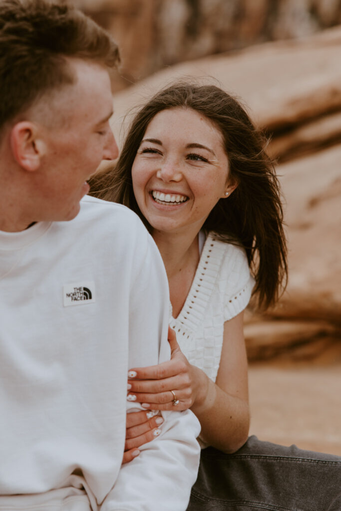 Kylie and Jackson | Zion National Park Engagements | Southern Utah Wedding and Elopement Photographer, Emily Dawn Photo