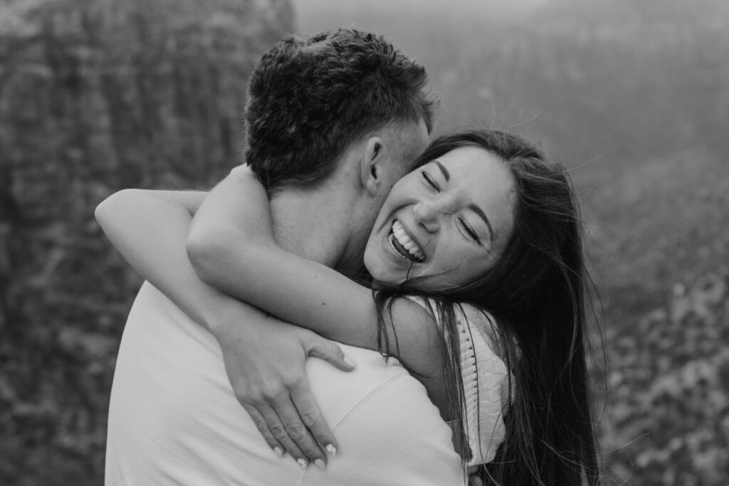 Kylie and Jackson | Zion National Park Engagements | Southern Utah Wedding and Elopement Photographer, Emily Dawn Photo