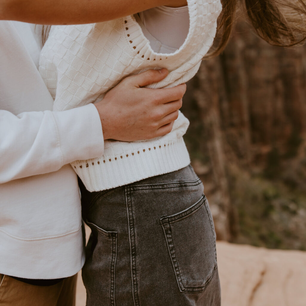 Kylie and Jackson | Zion National Park Engagements | Southern Utah Wedding and Elopement Photographer, Emily Dawn Photo