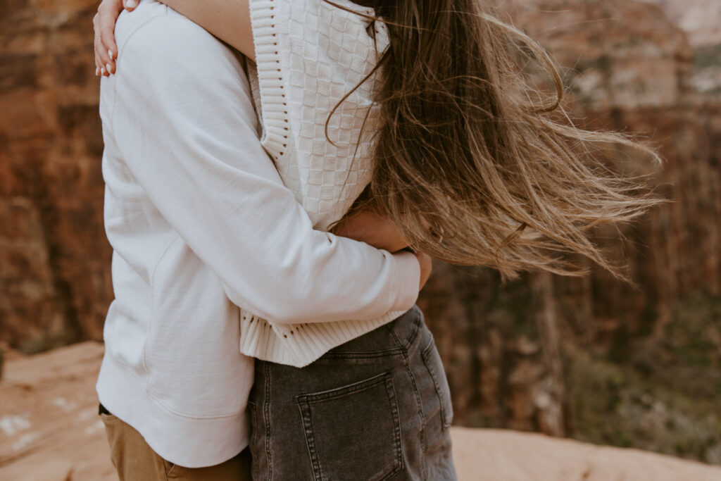 Kylie and Jackson | Zion National Park Engagements | Southern Utah Wedding and Elopement Photographer, Emily Dawn Photo