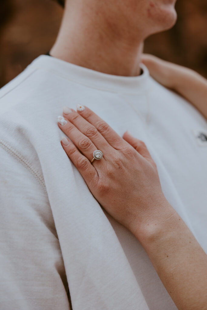 Kylie and Jackson | Zion National Park Engagements | Southern Utah Wedding and Elopement Photographer, Emily Dawn Photo