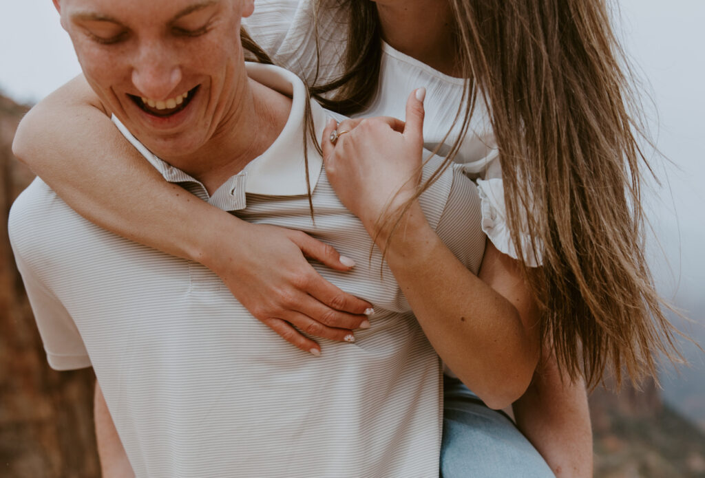 Kylie and Jackson | Zion National Park Engagements | Southern Utah Wedding and Elopement Photographer, Emily Dawn Photo