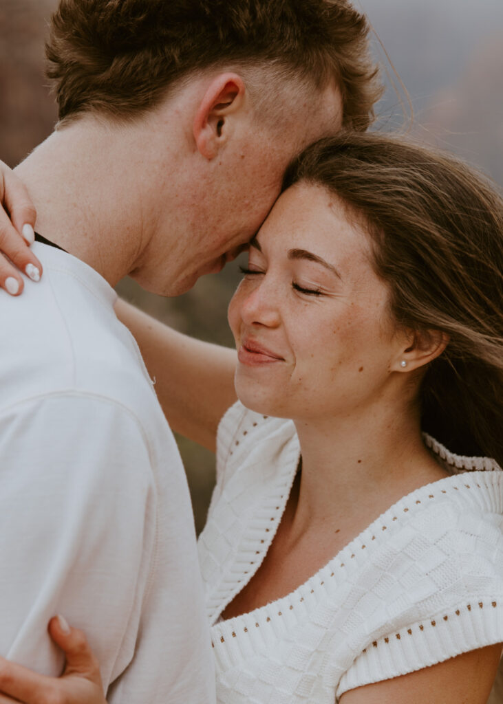 Kylie and Jackson | Zion National Park Engagements | Southern Utah Wedding and Elopement Photographer, Emily Dawn Photo