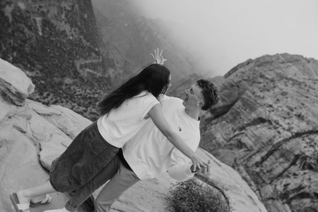 Kylie and Jackson | Zion National Park Engagements | Southern Utah Wedding and Elopement Photographer, Emily Dawn Photo