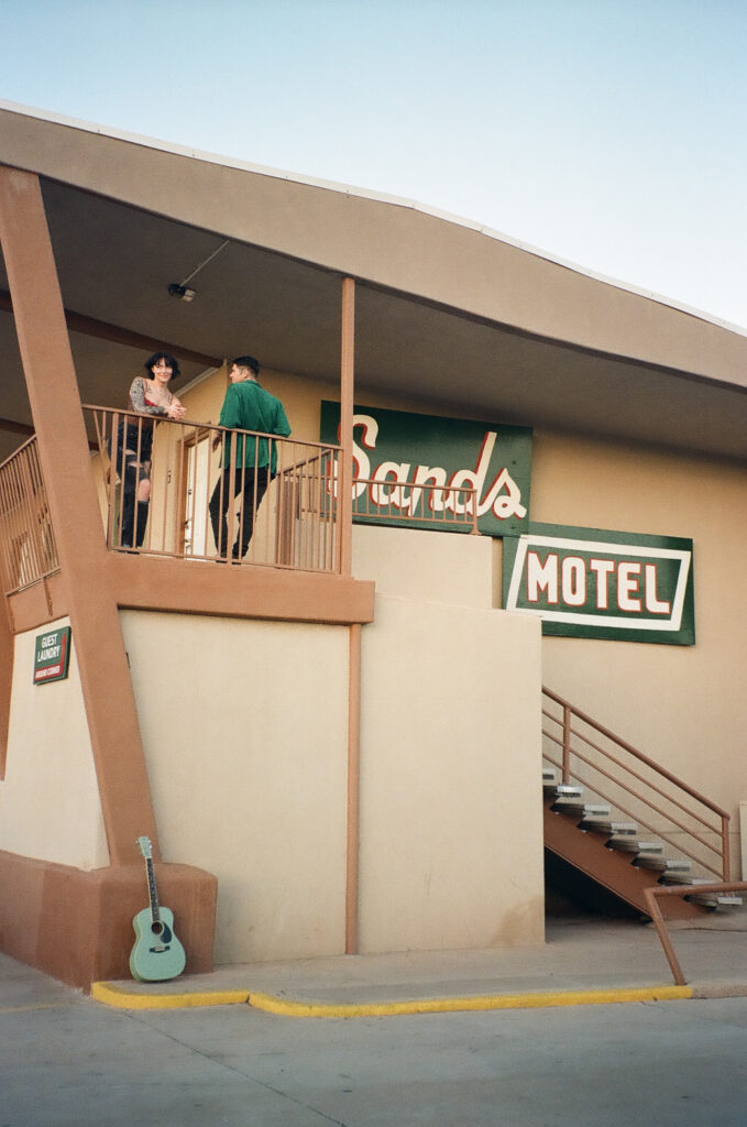 Caitlyn and Kolby | St. George, Utah Vintage Motel Couples Photoshoot | Southern Utah Wedding and Elopement Photographer, Emily Dawn Photo