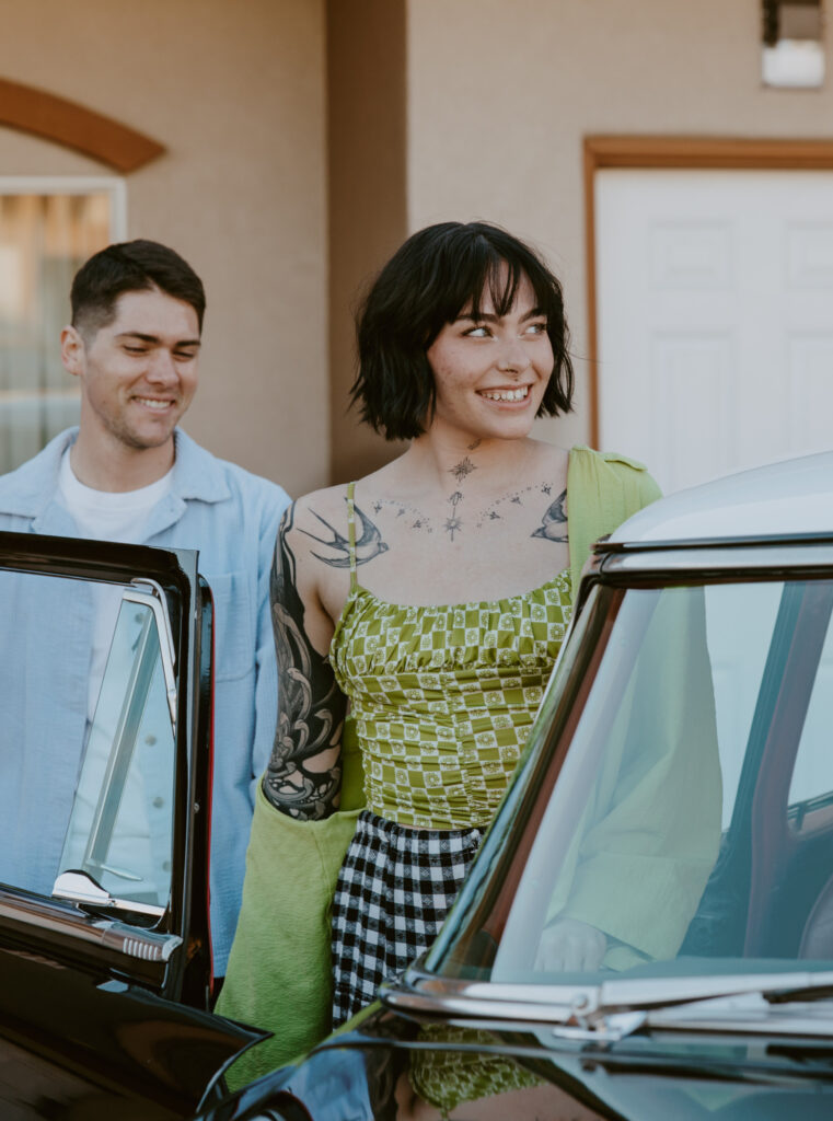 Caitlyn and Kolby | St. George, Utah Vintage Motel Couples Photoshoot | Southern Utah Wedding and Elopement Photographer, Emily Dawn Photo