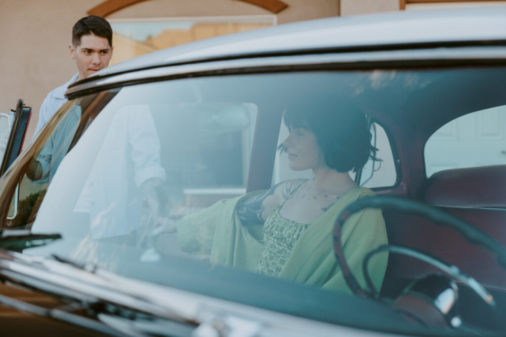 Caitlyn and Kolby | St. George, Utah Vintage Motel Couples Photoshoot | Southern Utah Wedding and Elopement Photographer, Emily Dawn Photo