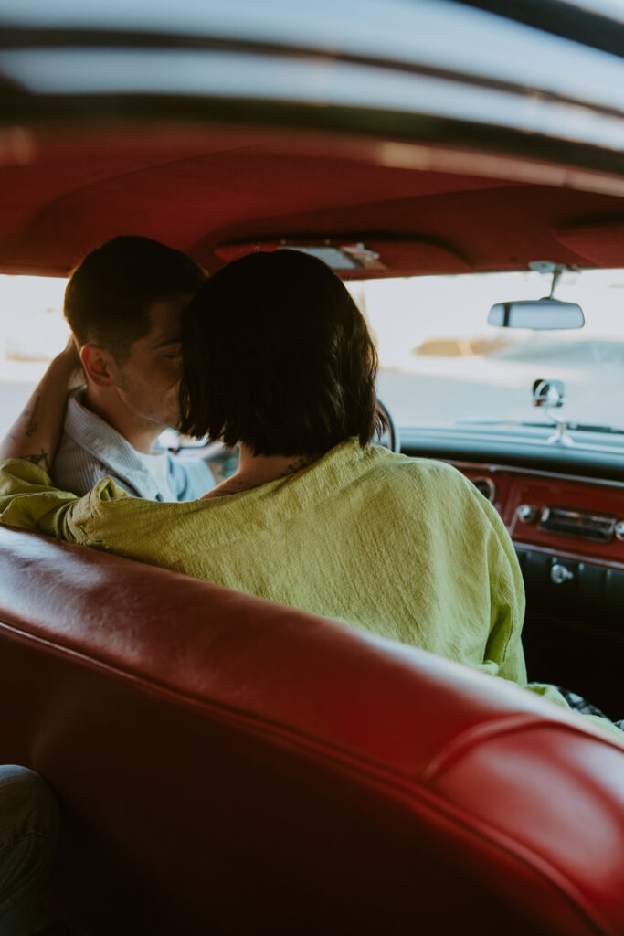 Caitlyn and Kolby | St. George, Utah Vintage Motel Couples Photoshoot | Southern Utah Wedding and Elopement Photographer, Emily Dawn Photo