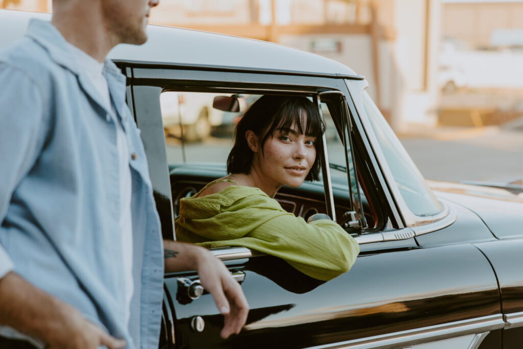 Caitlyn and Kolby | St. George, Utah Vintage Motel Couples Photoshoot | Southern Utah Wedding and Elopement Photographer, Emily Dawn Photo