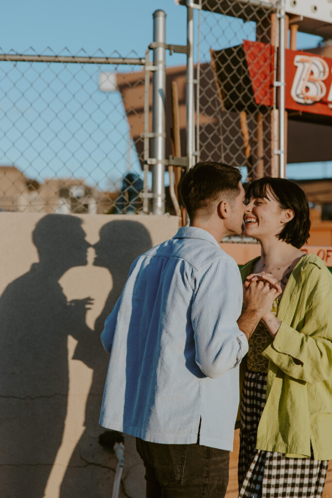 Caitlyn and Kolby | St. George, Utah Vintage Motel Couples Photoshoot | Southern Utah Wedding and Elopement Photographer, Emily Dawn Photo