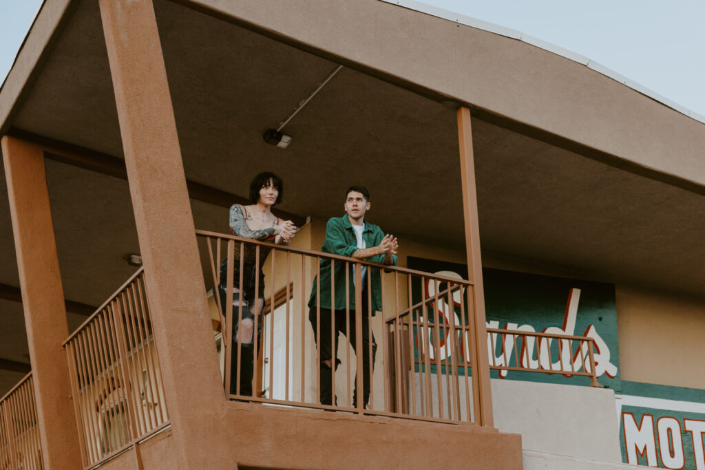 Caitlyn and Kolby | St. George, Utah Vintage Motel Couples Photoshoot | Southern Utah Wedding and Elopement Photographer, Emily Dawn Photo