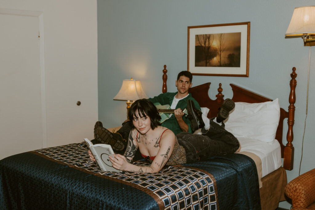 Caitlyn and Kolby | St. George, Utah Vintage Motel Couples Photoshoot | Southern Utah Wedding and Elopement Photographer, Emily Dawn Photo