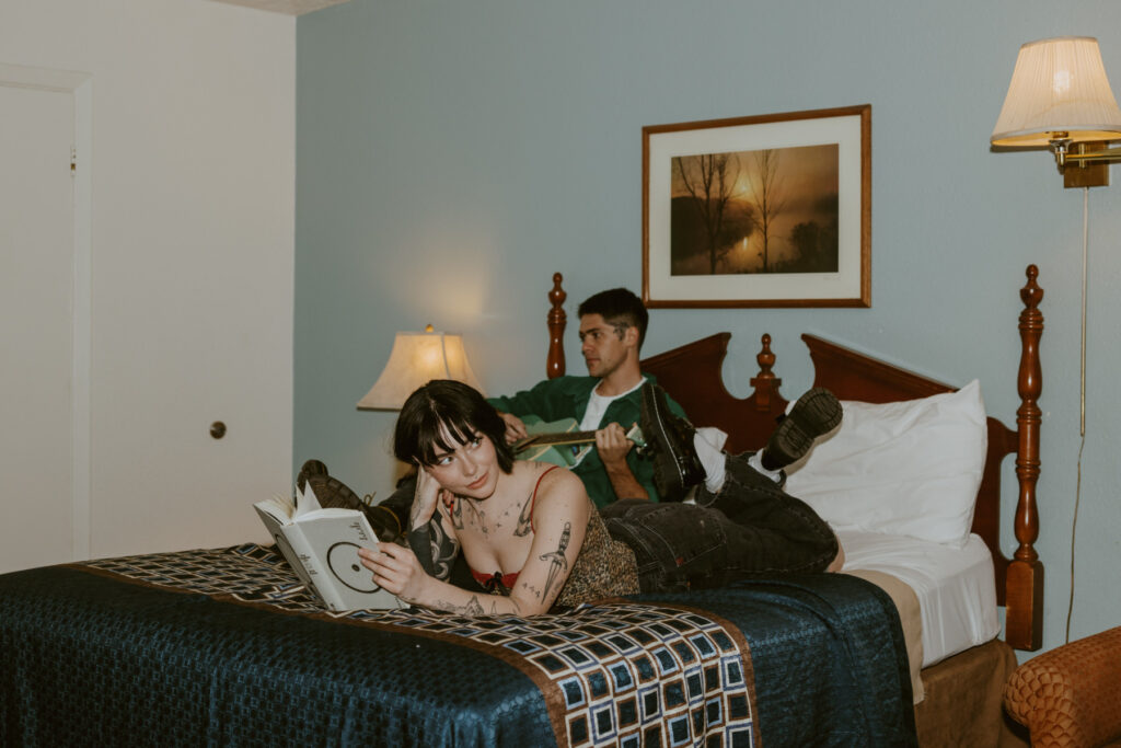 Caitlyn and Kolby | St. George, Utah Vintage Motel Couples Photoshoot | Southern Utah Wedding and Elopement Photographer, Emily Dawn Photo