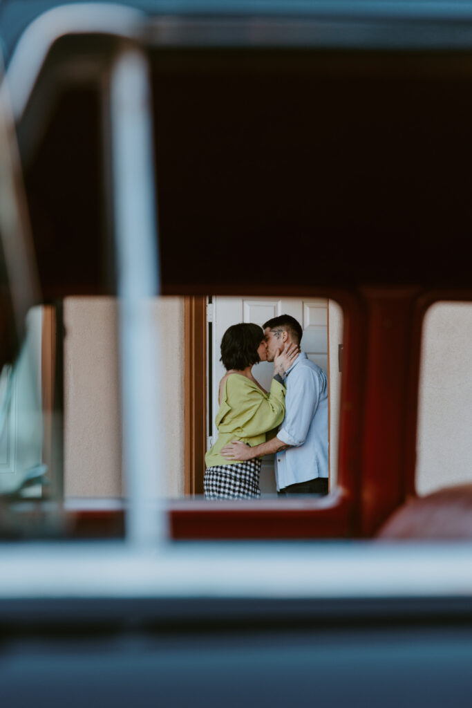 Caitlyn and Kolby | St. George, Utah Vintage Motel Couples Photoshoot | Southern Utah Wedding and Elopement Photographer, Emily Dawn Photo