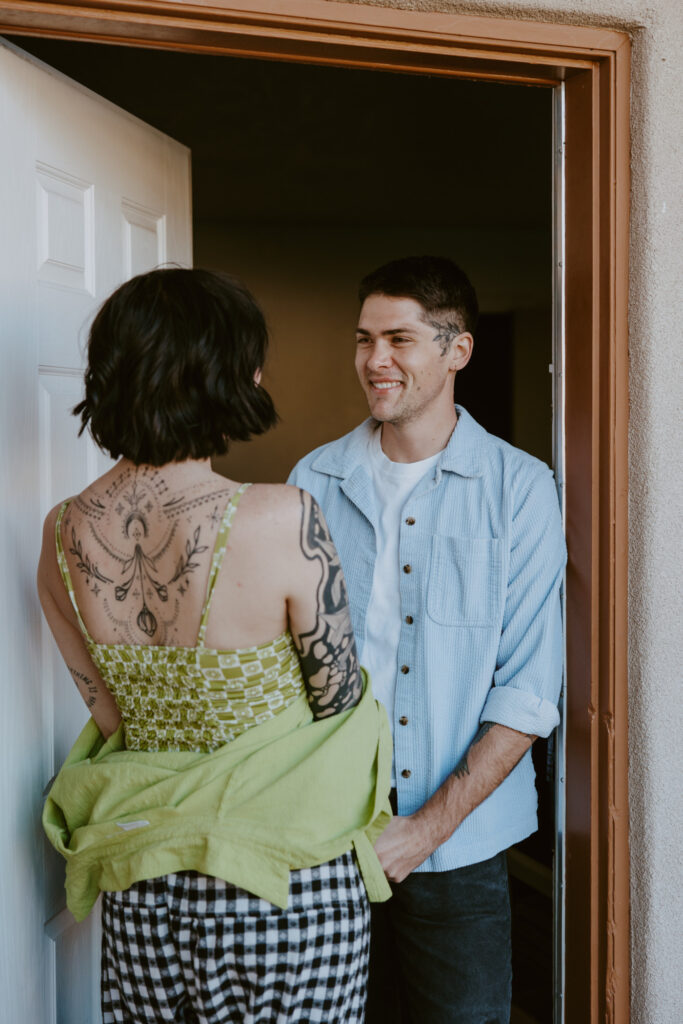 Caitlyn and Kolby | St. George, Utah Vintage Motel Couples Photoshoot | Southern Utah Wedding and Elopement Photographer, Emily Dawn Photo