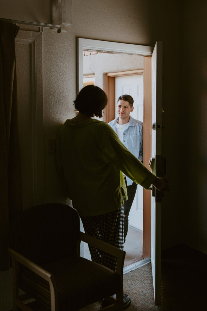 Caitlyn and Kolby | St. George, Utah Vintage Motel Couples Photoshoot | Southern Utah Wedding and Elopement Photographer, Emily Dawn Photo