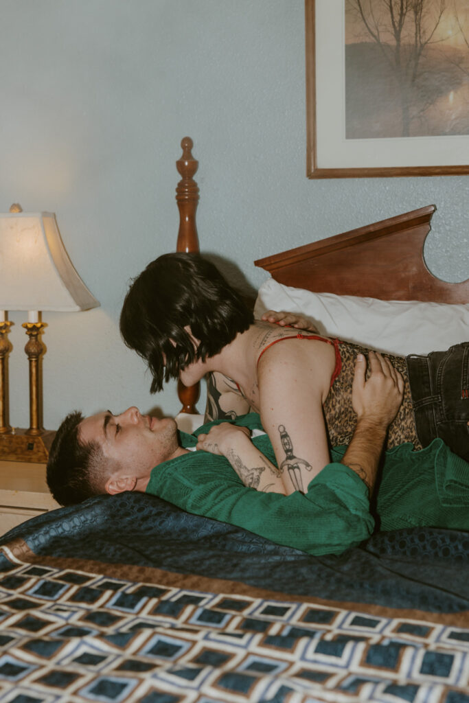 Caitlyn and Kolby | St. George, Utah Vintage Motel Couples Photoshoot | Southern Utah Wedding and Elopement Photographer, Emily Dawn Photo