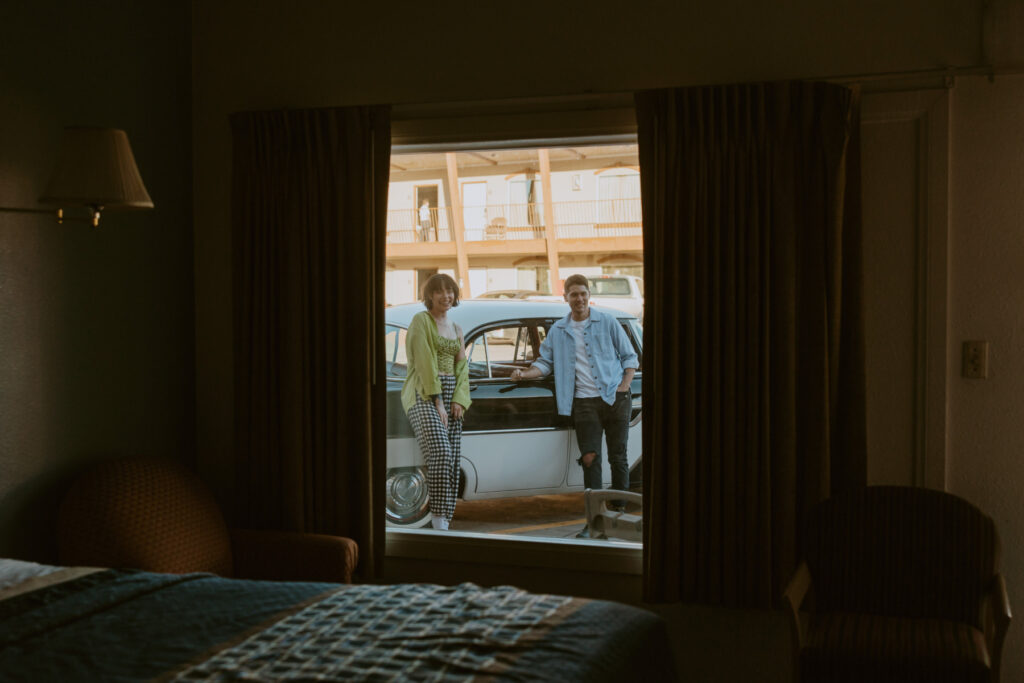 Caitlyn and Kolby | St. George, Utah Vintage Motel Couples Photoshoot | Southern Utah Wedding and Elopement Photographer, Emily Dawn Photo