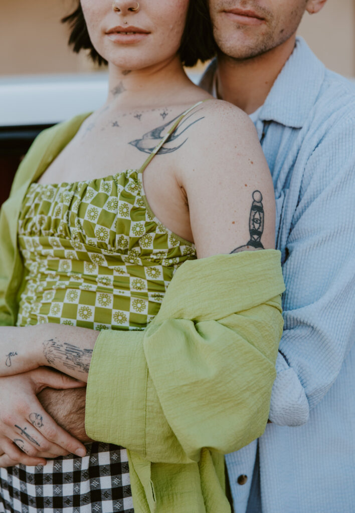 Caitlyn and Kolby | St. George, Utah Vintage Motel Couples Photoshoot | Southern Utah Wedding and Elopement Photographer, Emily Dawn Photo