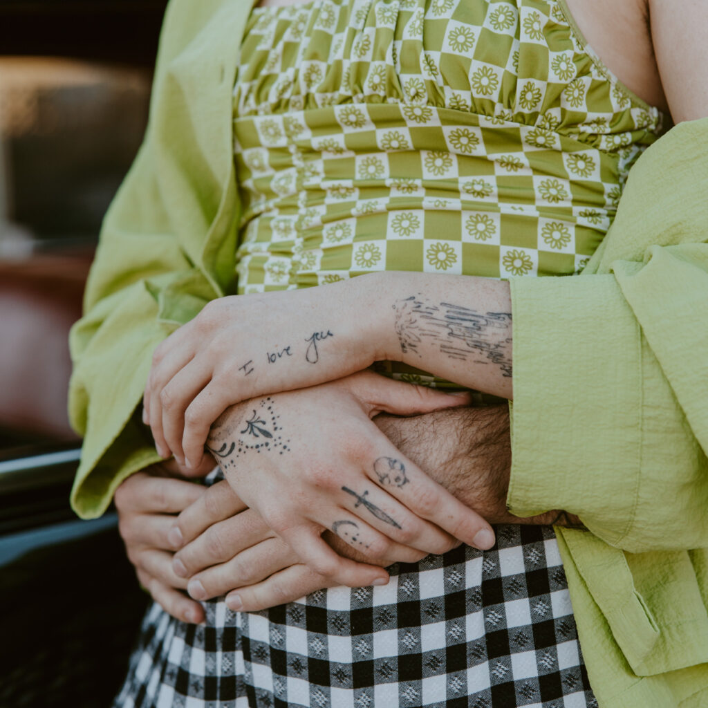 Caitlyn and Kolby | St. George, Utah Vintage Motel Couples Photoshoot | Southern Utah Wedding and Elopement Photographer, Emily Dawn Photo