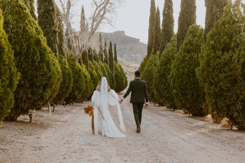 Christine and Ricky Wedding | Zion Red Rock Villa | Rockville, Utah | Emily Dawn Photo | Southern Utah Wedding and Elopement Photographer