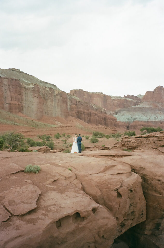 Danielle and Nick | Capitol Reef National Park Wedding | Torrey, Utah | Emily Dawn Photo | Southern Utah Wedding and Elopement Photographer