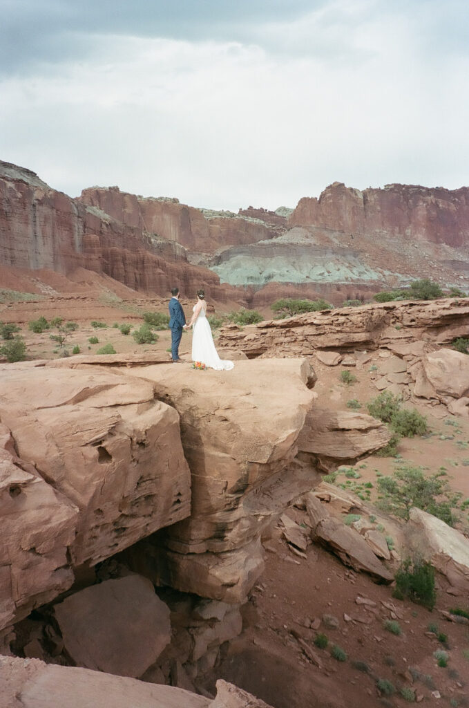 Danielle and Nick | Capitol Reef National Park Wedding | Torrey, Utah | Emily Dawn Photo | Southern Utah Wedding and Elopement Photographer