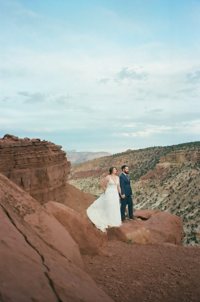 Danielle and Nick | Capitol Reef National Park Wedding | Torrey, Utah | Emily Dawn Photo | Southern Utah Wedding and Elopement Photographer