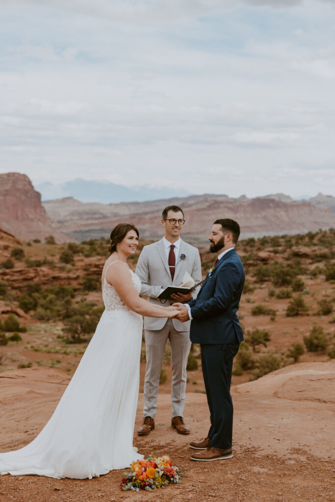 Danielle and Nick | Capitol Reef National Park Wedding | Torrey, Utah | Emily Dawn Photo | Southern Utah Wedding and Elopement Photographer