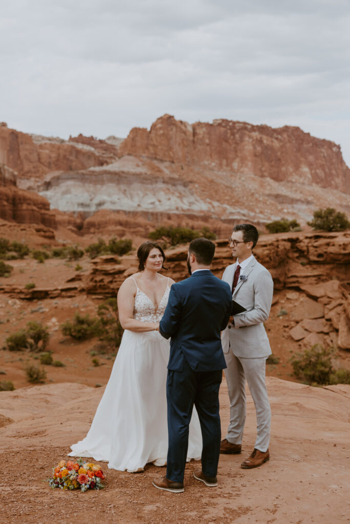 Danielle and Nick | Capitol Reef National Park Wedding | Torrey, Utah | Emily Dawn Photo | Southern Utah Wedding and Elopement Photographer