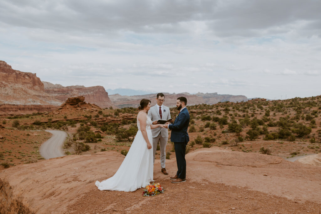 Danielle and Nick | Capitol Reef National Park Wedding | Torrey, Utah | Emily Dawn Photo | Southern Utah Wedding and Elopement Photographer