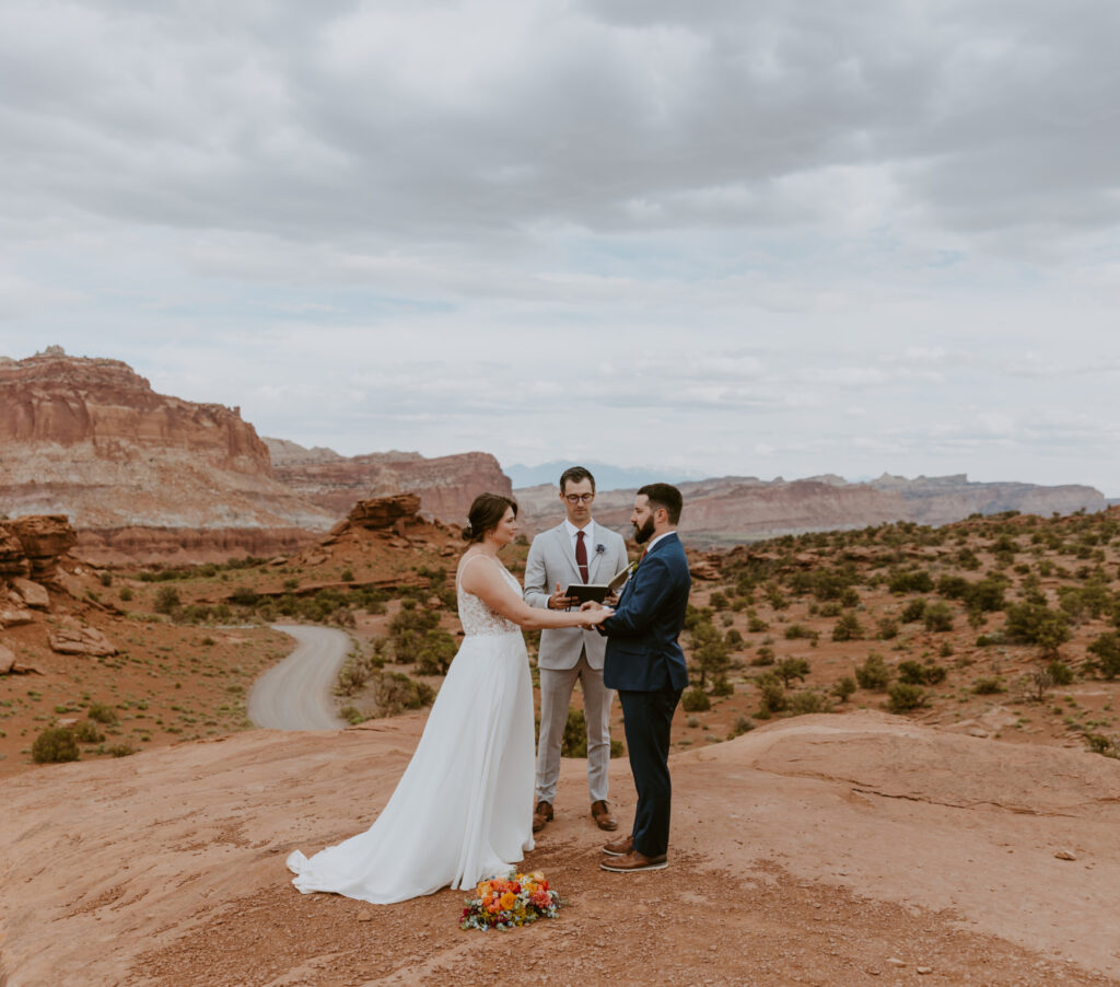 Danielle and Nick | Capitol Reef National Park Wedding | Torrey, Utah | Emily Dawn Photo | Southern Utah Wedding and Elopement Photographer