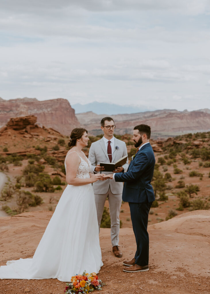 Danielle and Nick | Capitol Reef National Park Wedding | Torrey, Utah | Emily Dawn Photo | Southern Utah Wedding and Elopement Photographer