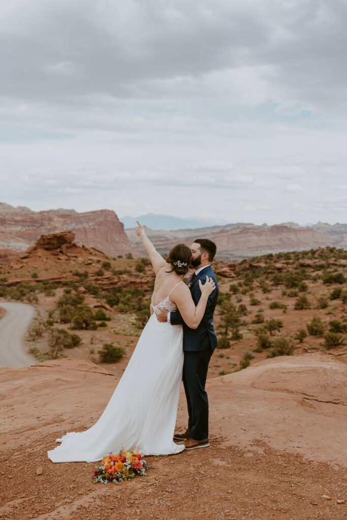 Danielle and Nick | Capitol Reef National Park Wedding | Torrey, Utah | Emily Dawn Photo | Southern Utah Wedding and Elopement Photographer