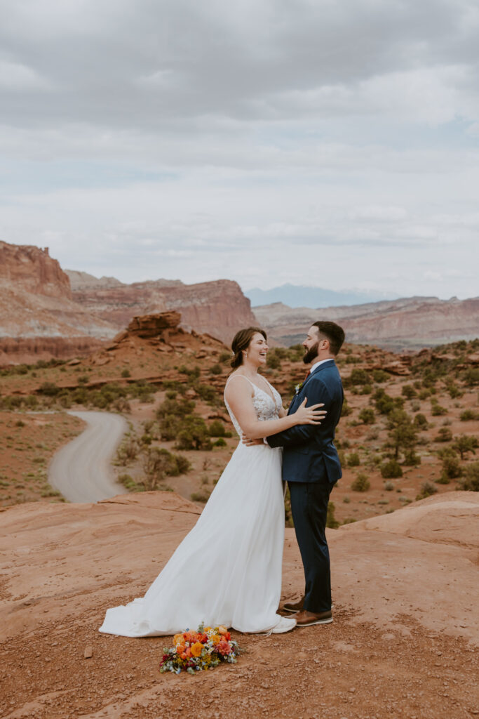 Danielle and Nick | Capitol Reef National Park Wedding | Torrey, Utah | Emily Dawn Photo | Southern Utah Wedding and Elopement Photographer