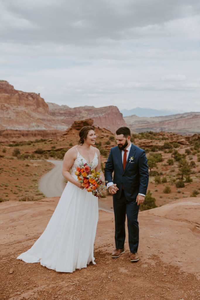 Danielle and Nick | Capitol Reef National Park Wedding | Torrey, Utah | Emily Dawn Photo | Southern Utah Wedding and Elopement Photographer