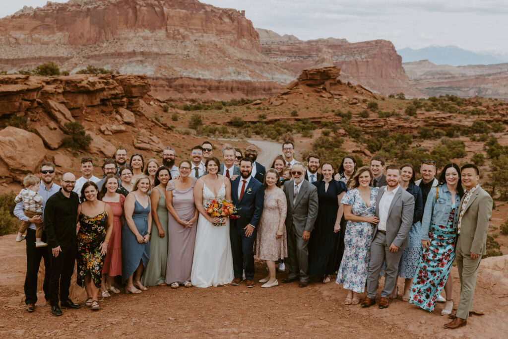 Danielle and Nick | Capitol Reef National Park Wedding | Torrey, Utah | Emily Dawn Photo | Southern Utah Wedding and Elopement Photographer