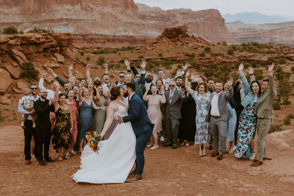 Danielle and Nick | Capitol Reef National Park Wedding | Torrey, Utah | Emily Dawn Photo | Southern Utah Wedding and Elopement Photographer