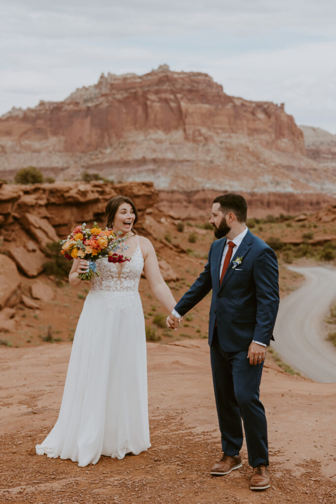 Danielle and Nick | Capitol Reef National Park Wedding | Torrey, Utah | Emily Dawn Photo | Southern Utah Wedding and Elopement Photographer