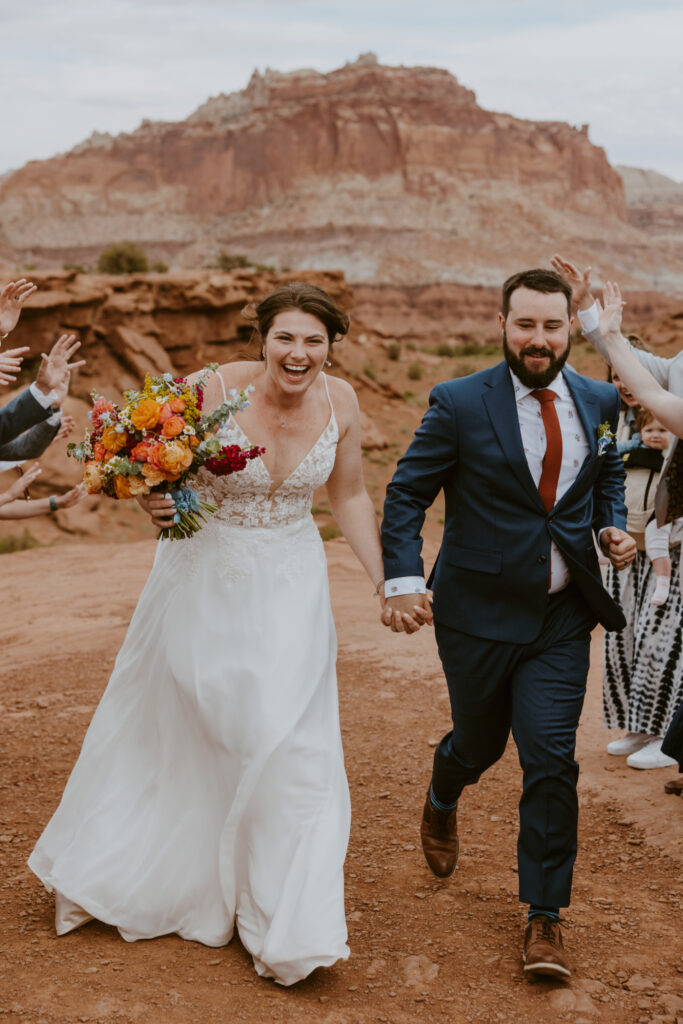 Danielle and Nick | Capitol Reef National Park Wedding | Torrey, Utah | Emily Dawn Photo | Southern Utah Wedding and Elopement Photographer