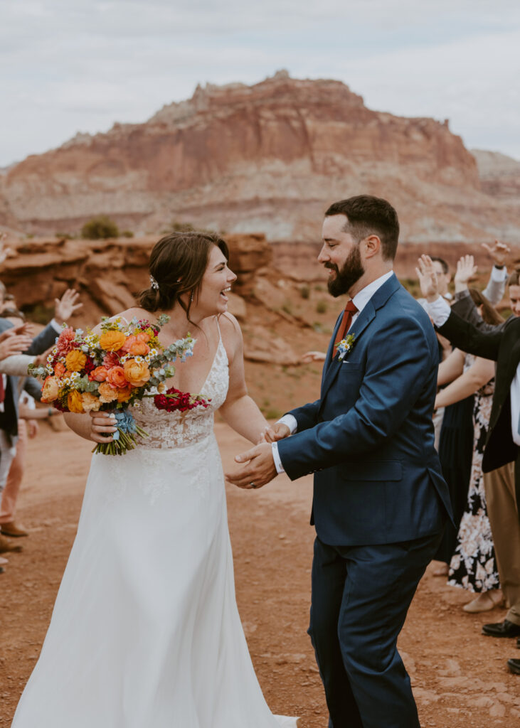 Danielle and Nick | Capitol Reef National Park Wedding | Torrey, Utah | Emily Dawn Photo | Southern Utah Wedding and Elopement Photographer