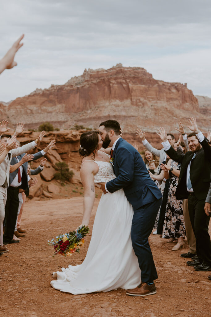 Danielle and Nick | Capitol Reef National Park Wedding | Torrey, Utah | Emily Dawn Photo | Southern Utah Wedding and Elopement Photographer