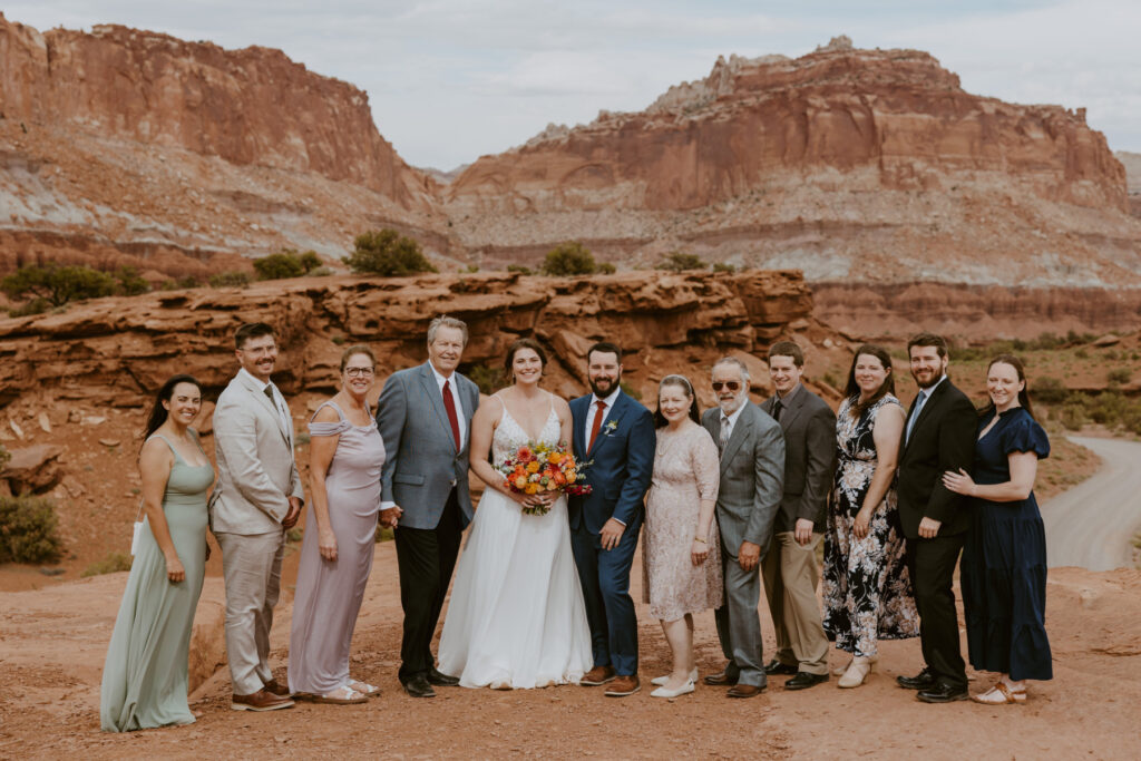 Danielle and Nick | Capitol Reef National Park Wedding | Torrey, Utah | Emily Dawn Photo | Southern Utah Wedding and Elopement Photographer