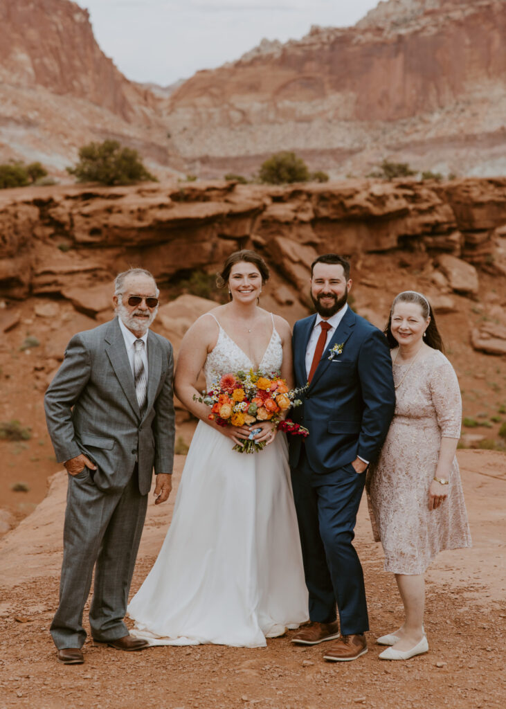 Danielle and Nick | Capitol Reef National Park Wedding | Torrey, Utah | Emily Dawn Photo | Southern Utah Wedding and Elopement Photographer