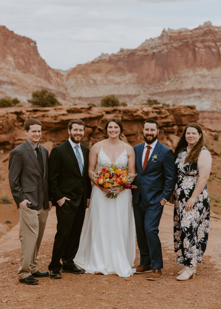 Danielle and Nick | Capitol Reef National Park Wedding | Torrey, Utah | Emily Dawn Photo | Southern Utah Wedding and Elopement Photographer