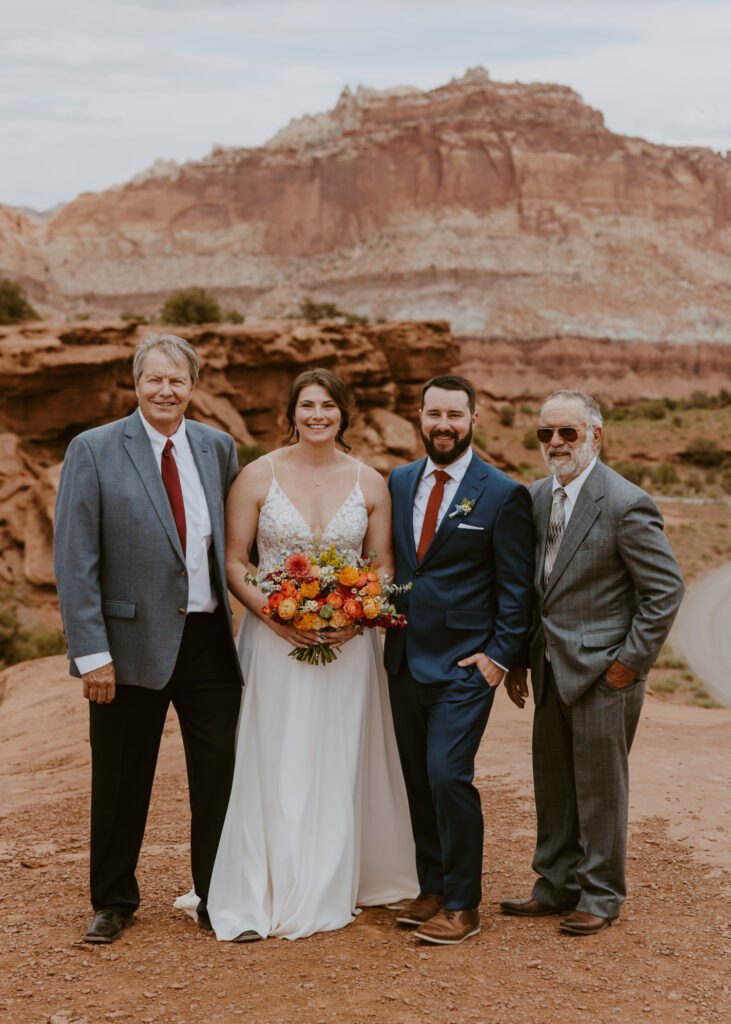 Danielle and Nick | Capitol Reef National Park Wedding | Torrey, Utah | Emily Dawn Photo | Southern Utah Wedding and Elopement Photographer