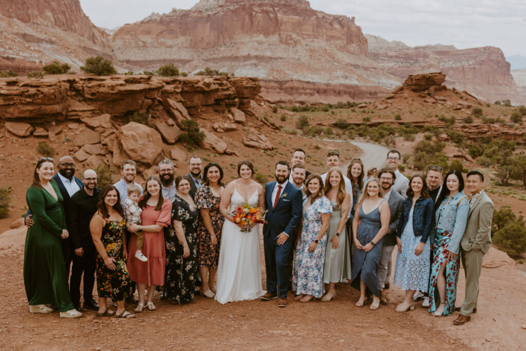 Danielle and Nick | Capitol Reef National Park Wedding | Torrey, Utah | Emily Dawn Photo | Southern Utah Wedding and Elopement Photographer