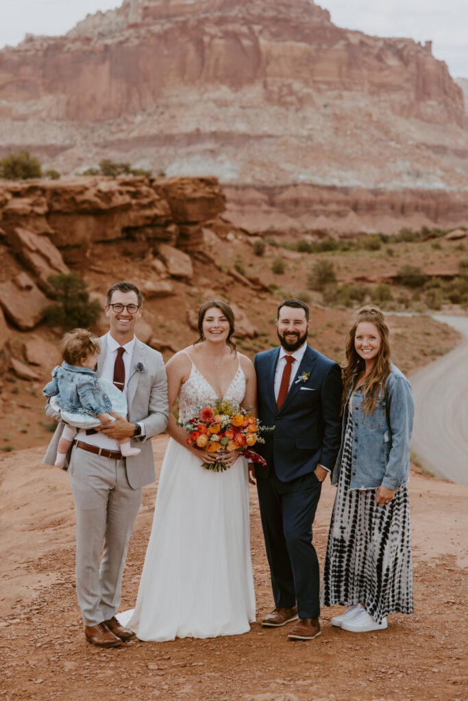 Danielle and Nick | Capitol Reef National Park Wedding | Torrey, Utah | Emily Dawn Photo | Southern Utah Wedding and Elopement Photographer