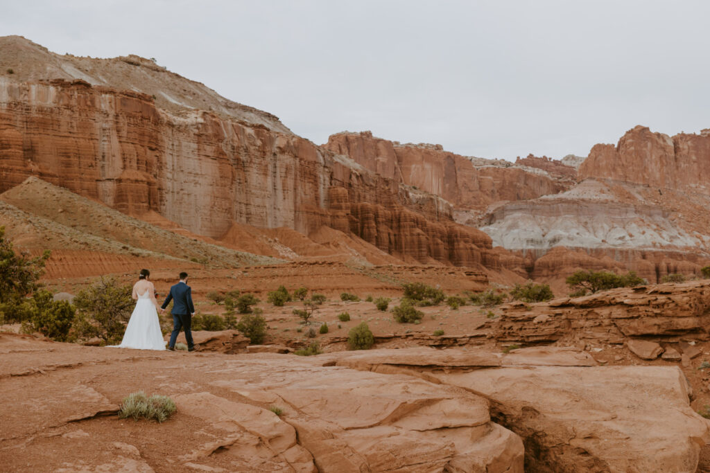 Danielle and Nick | Capitol Reef National Park Wedding | Torrey, Utah | Emily Dawn Photo | Southern Utah Wedding and Elopement Photographer