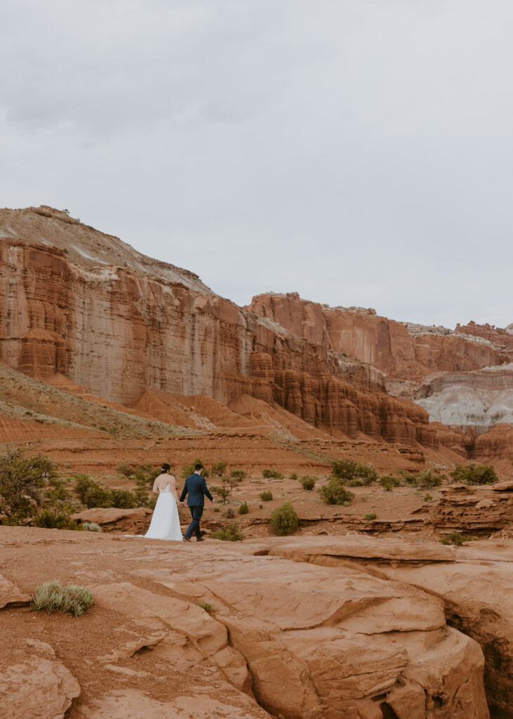 Danielle and Nick | Capitol Reef National Park Wedding | Torrey, Utah | Emily Dawn Photo | Southern Utah Wedding and Elopement Photographer